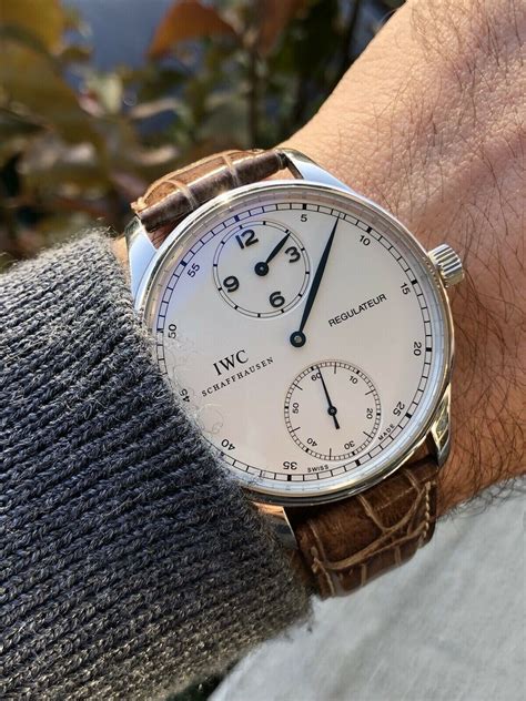 iwc regulateur 5444|IWC Portugieser Regulateur Stainless Steel • IW5444.